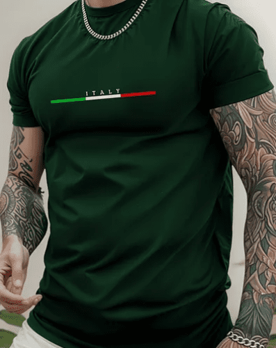 camisa verde